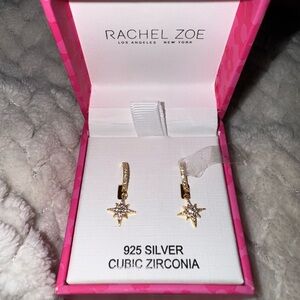 Rachel Zoe Gold and Silver Star Earrings